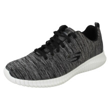 (Black, UK 13) Mens Skechers Air-Cooled Trainers Elite Flex Attard 52646