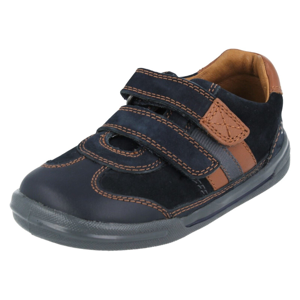 (Navy, UK 8 Child) Boys Startrite Casual Shoes Seesaw