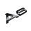 Gloss Black Audi A6 Rear Boot Badge Emblem Letter Number For A6 Models 1