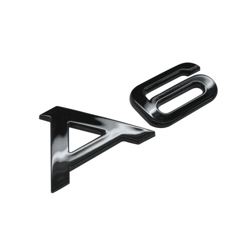 Gloss Black Audi A6 Rear Boot Badge Emblem Letter Number For A6 Models