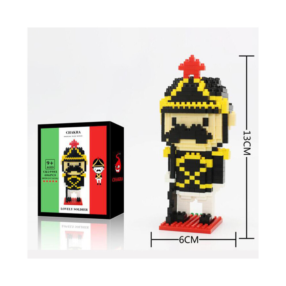 Building Blocks Cartoon Royal Guard Bricks For Kids Educational Toy Milton