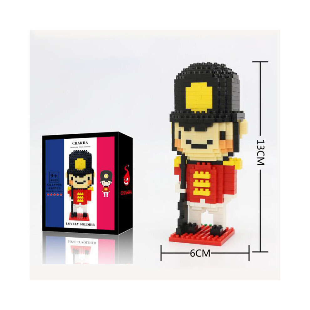 Building Blocks Cartoon Royal Guard Bricks For Kids Educational Toy Bazel