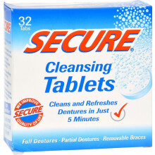 SECURE Denture Cleaner 32's