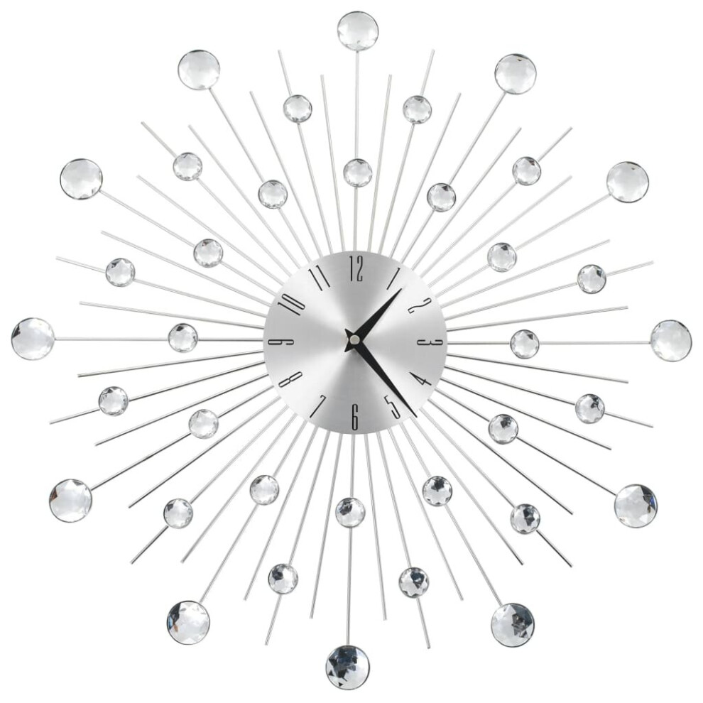 Vidaxl Wall Clock With Quartz Movement Modern Design 50Cm Home Timer Decor