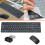 (Black) Wireless Keyboard And Mouse Combo Set 3