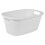 URBN Living (White) Rattan 57 Litre Plastic Laundry Basket Washroom 5