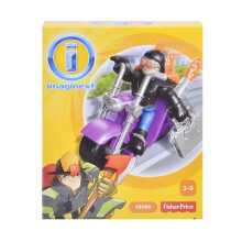 Fisher Price Y2796 Imaginext Burglar and Motorcycle Figure Playset Toy