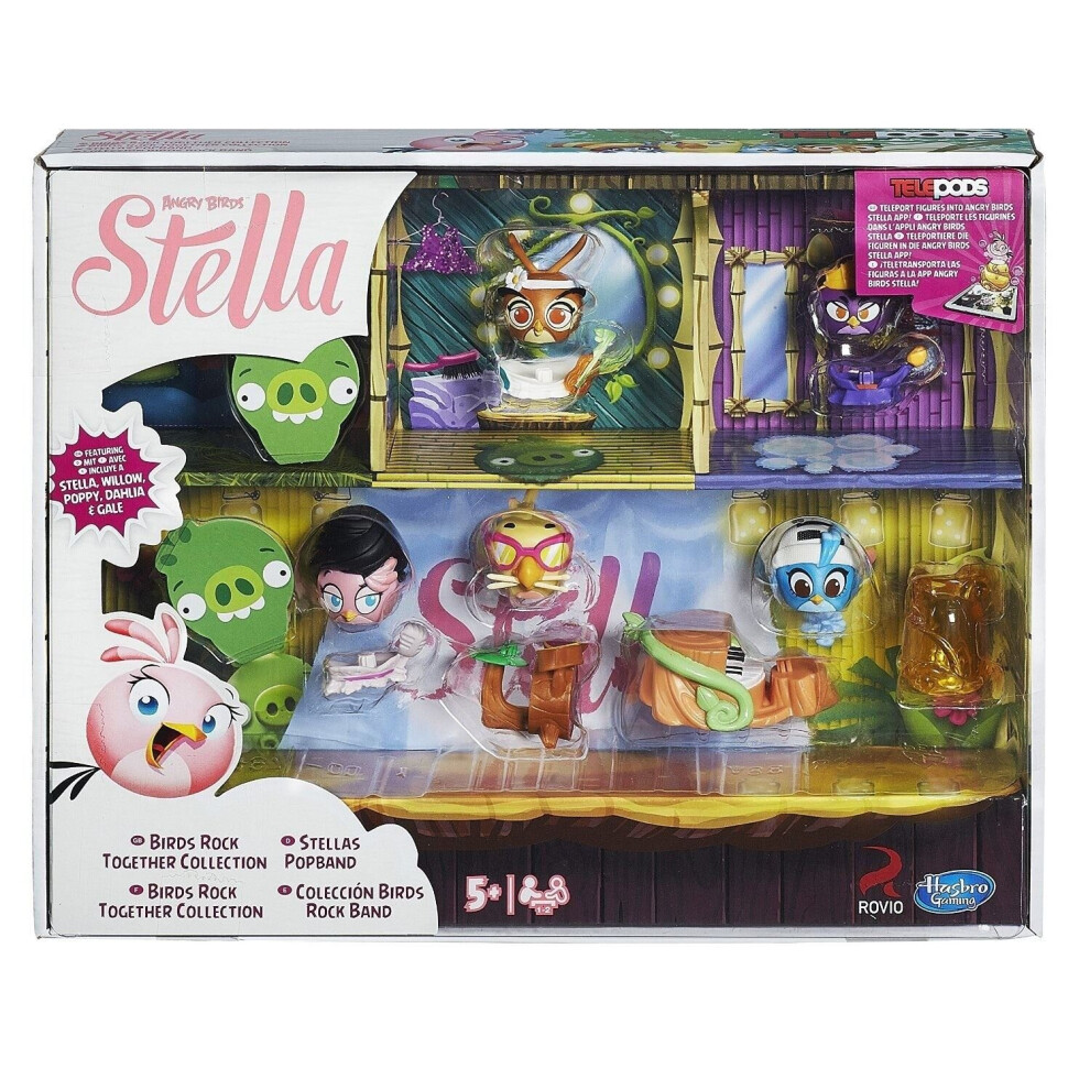 Angry Birds Hasbro Stella Telepods Birds Rock Together Collection