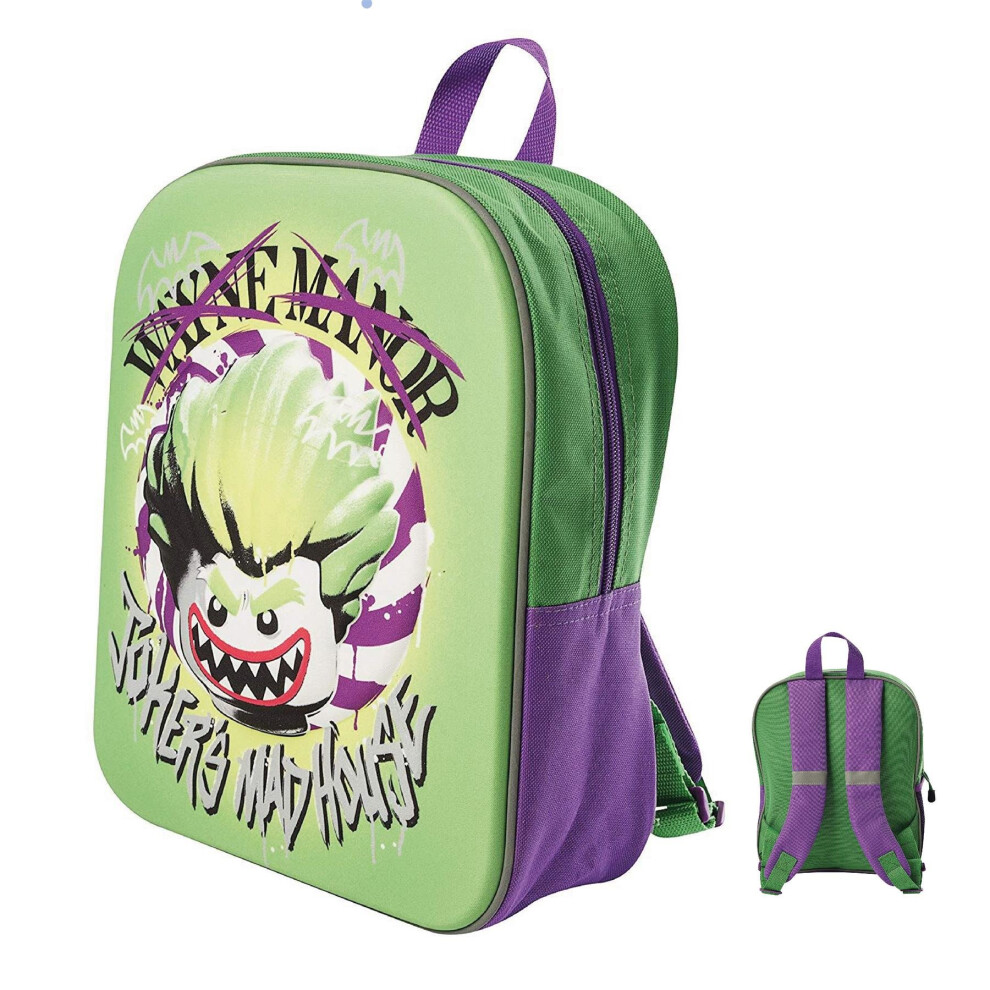 Lego Batman Movie Joker 3D School Backpack Rucksack Boys