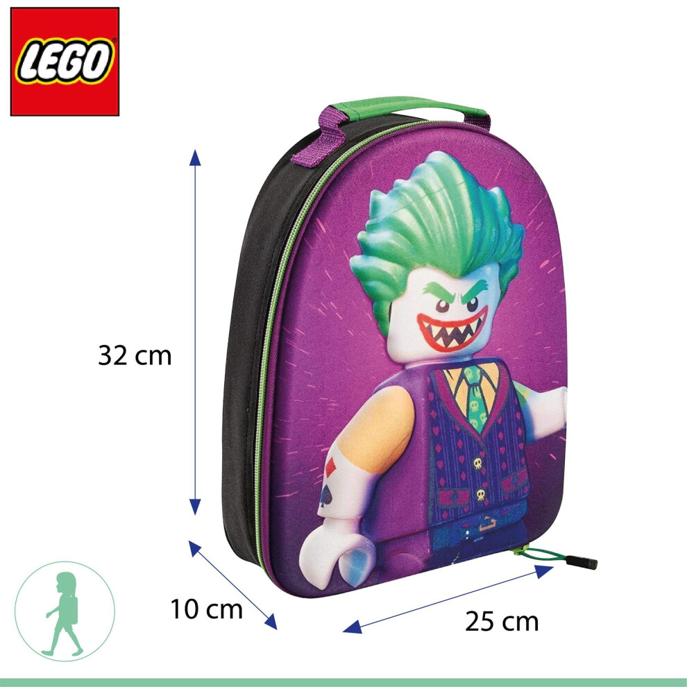 Lego Batman Movie Joker 3D Boys Rucksack Kids School Backpack Bag