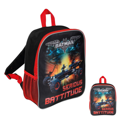 Batman Lego Batman Junior Serious Battitude Backpack 2