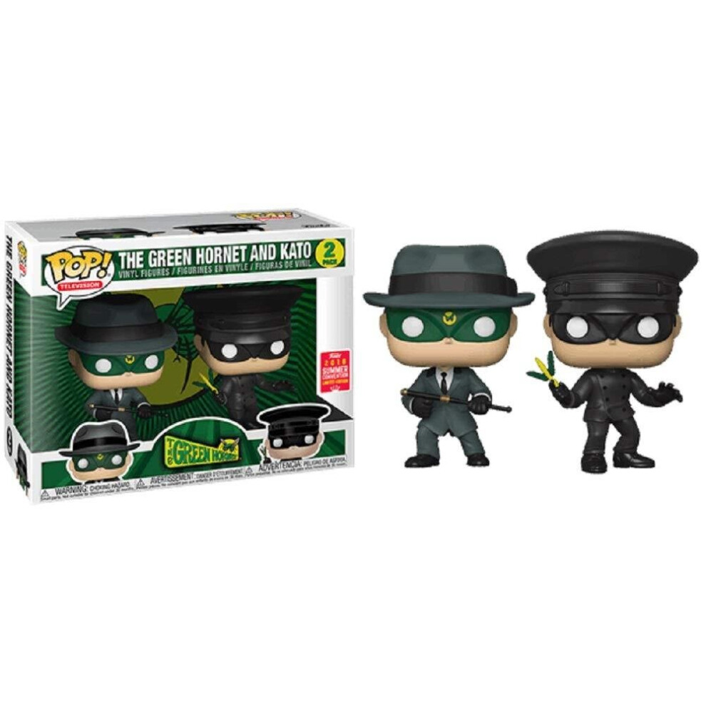 Funko Pop! Television: The Hornet And Kato 2 Pack Green