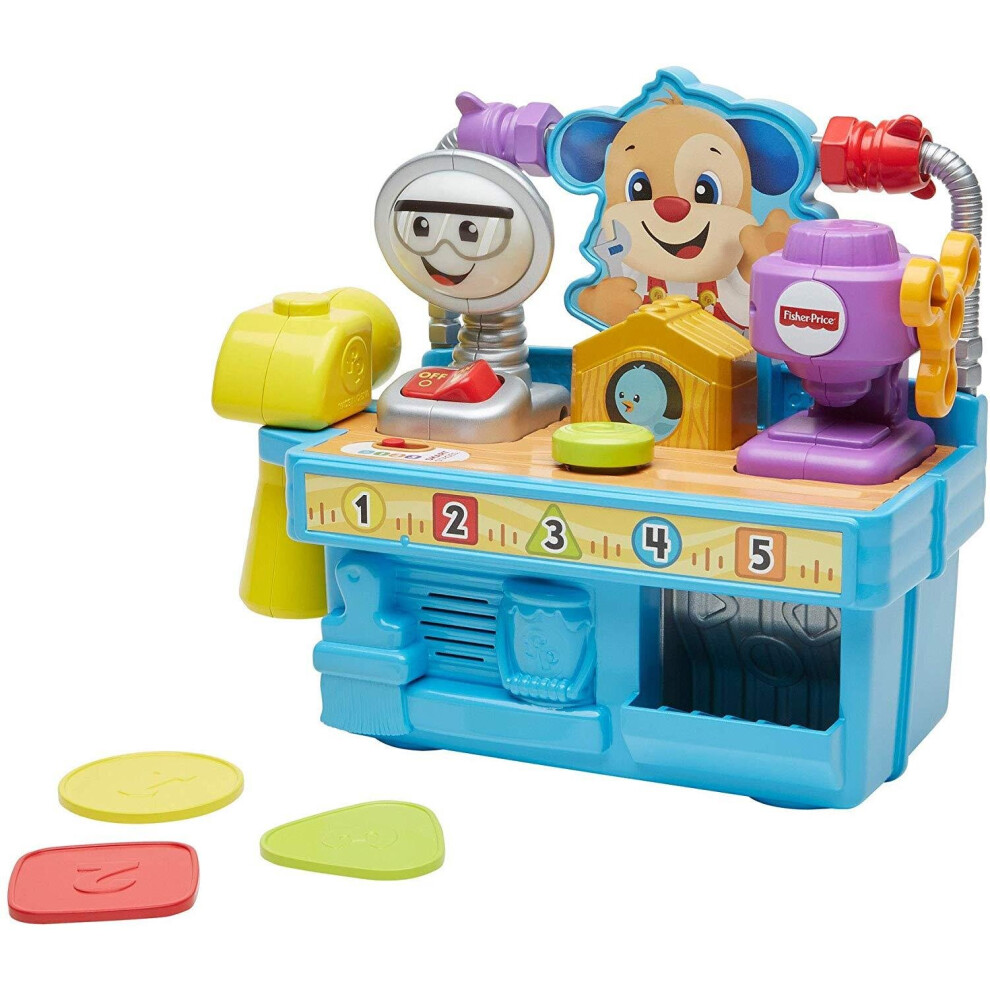 Fisher-Price FYK55 Laugh & Learn Busy Learning Tool Bench