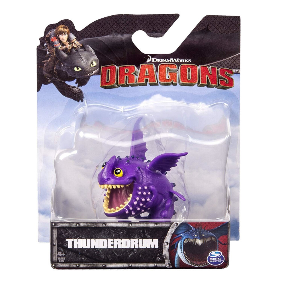 Dragons Defenders of Berk Racing Dragon Action Minifigure Thunderdrum