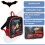 Batman Lego Batman Junior Serious Battitude Backpack 2