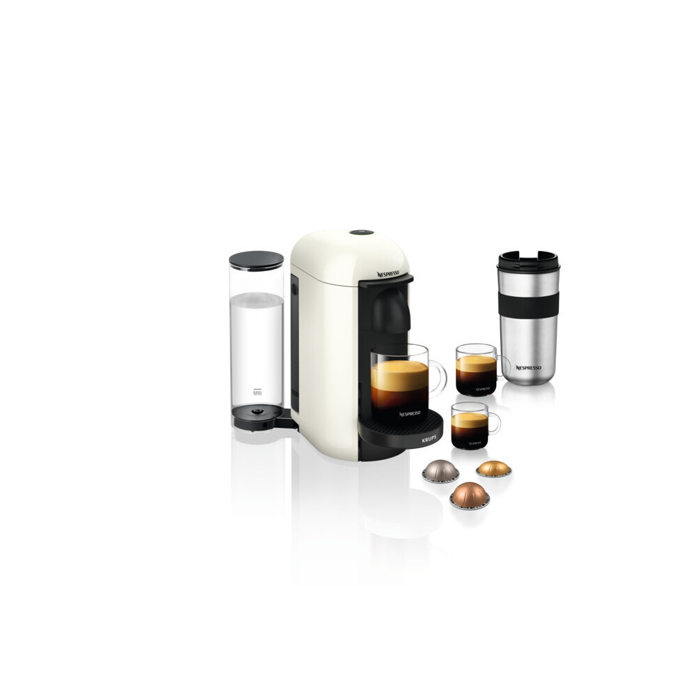 KRUPS XN903140 WHITE Nespresso Vertuo Caps Machine