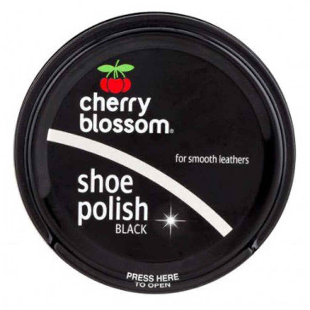 Cherry Blossom Shoe Polish 50Ml Black