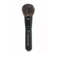 bareMinerals Mini Flawless Face Brush – Travel-Size, 10cm, Soft-Tapered Bristles for Light–Medium Coverage (Black)