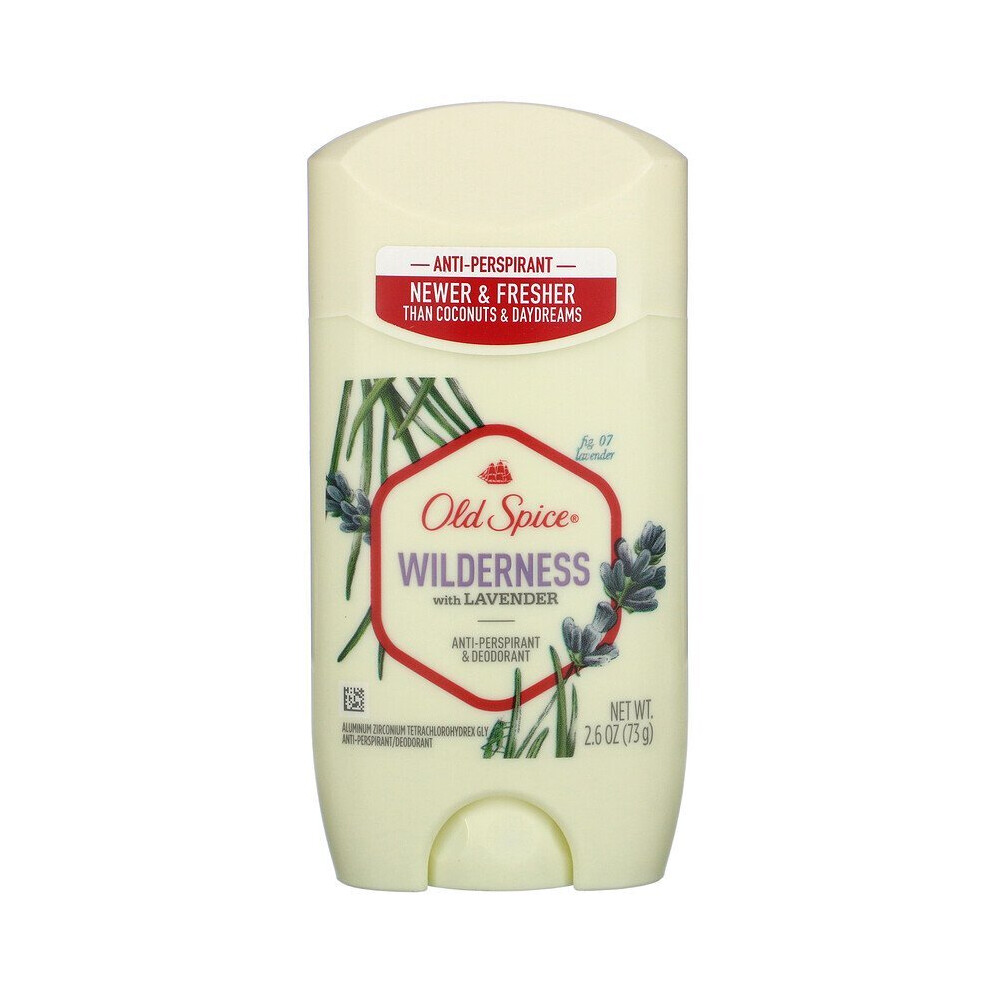 Old Spice, Anti-Perspirant & Deodorant, Wilderness with Lavender, 73g