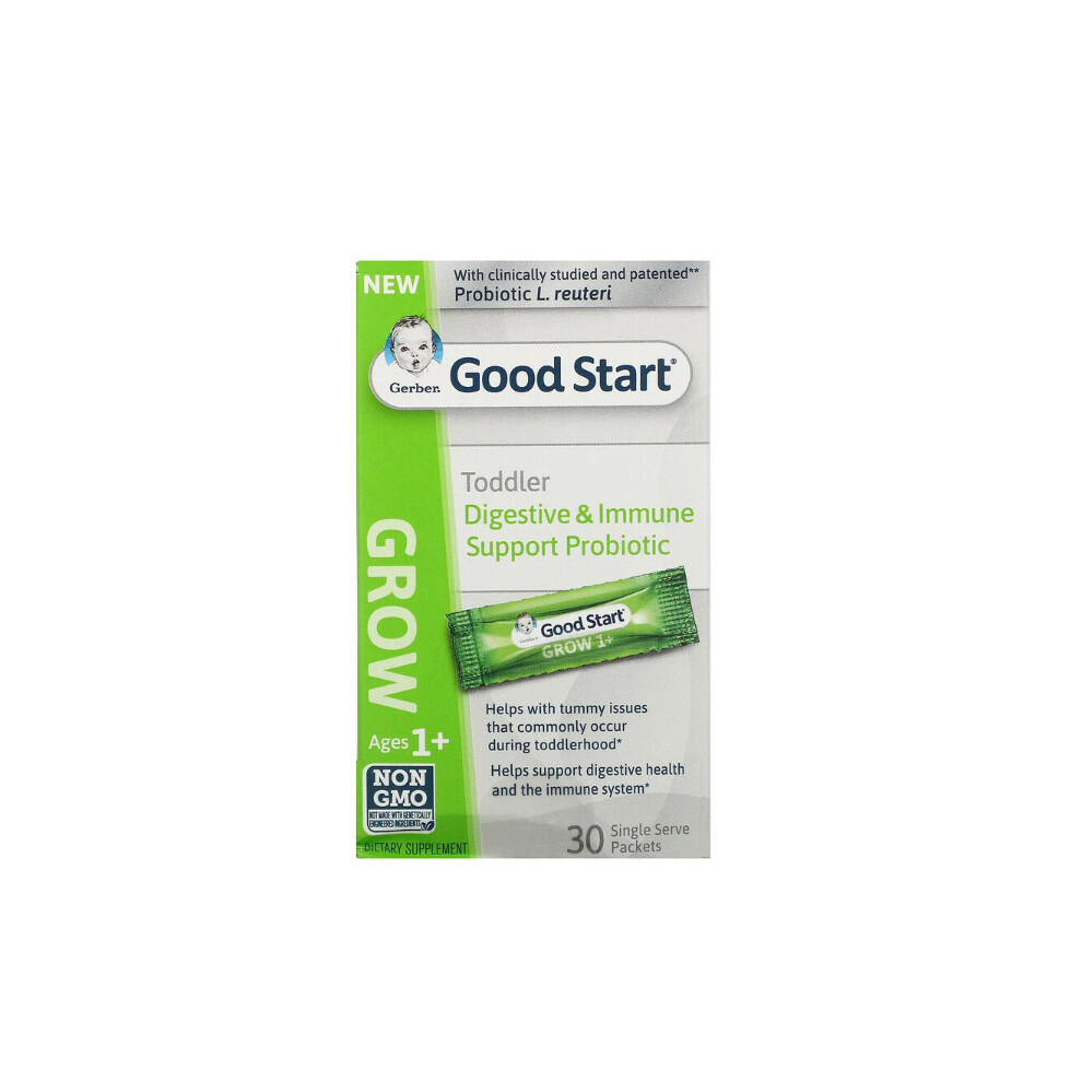 Gerber, Digestive & Immune Support Probiotic Ages 1+, 30 Packets