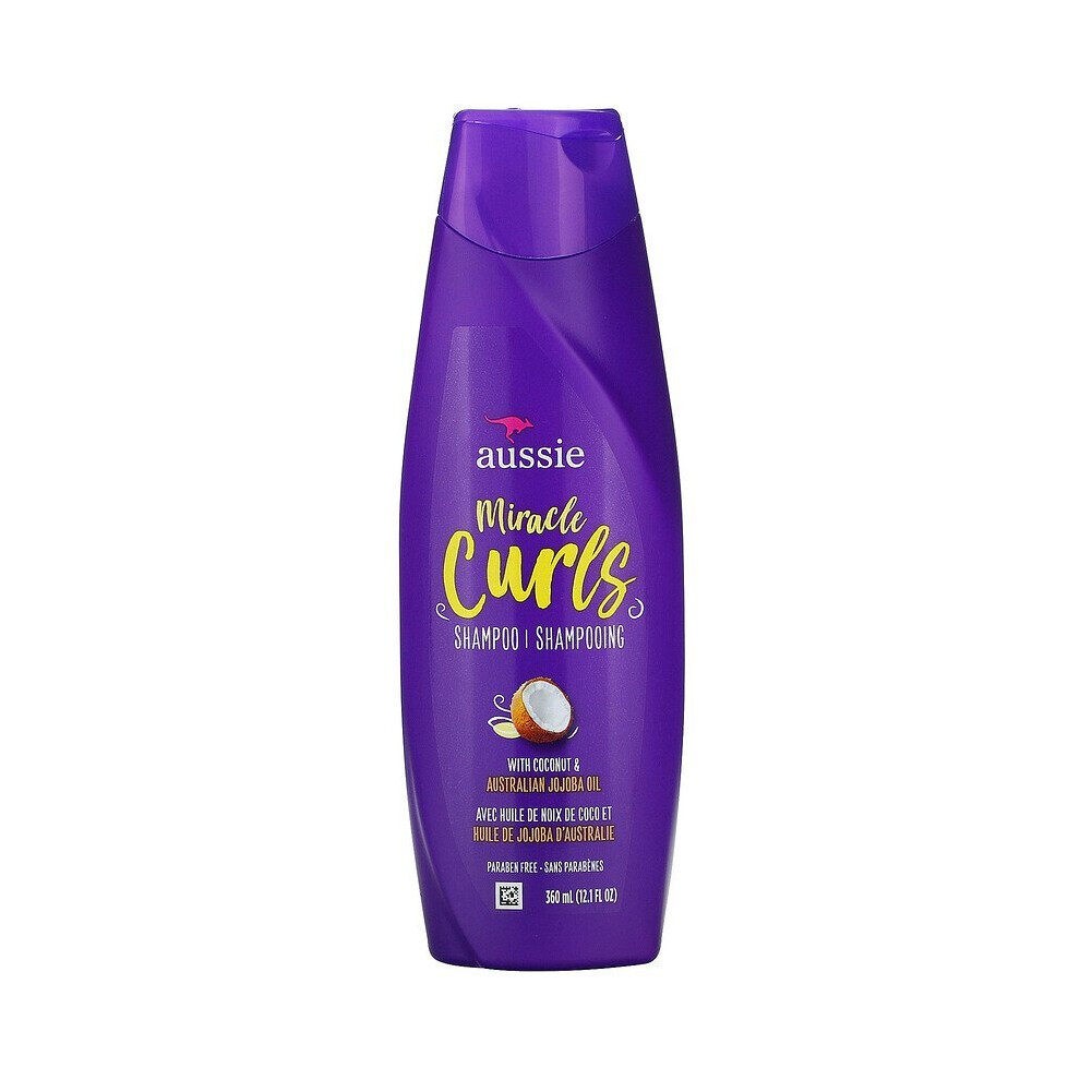 Aussie, Miracle Curls, Shampoo, Coconut & Australian Jojoba Oil, 360ml