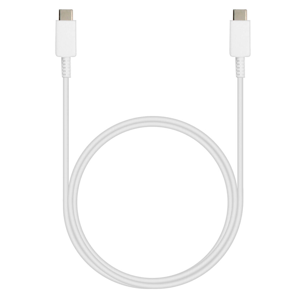 100W USB type C to USB type C Charge and Sync Cable (1m)- Samsung White