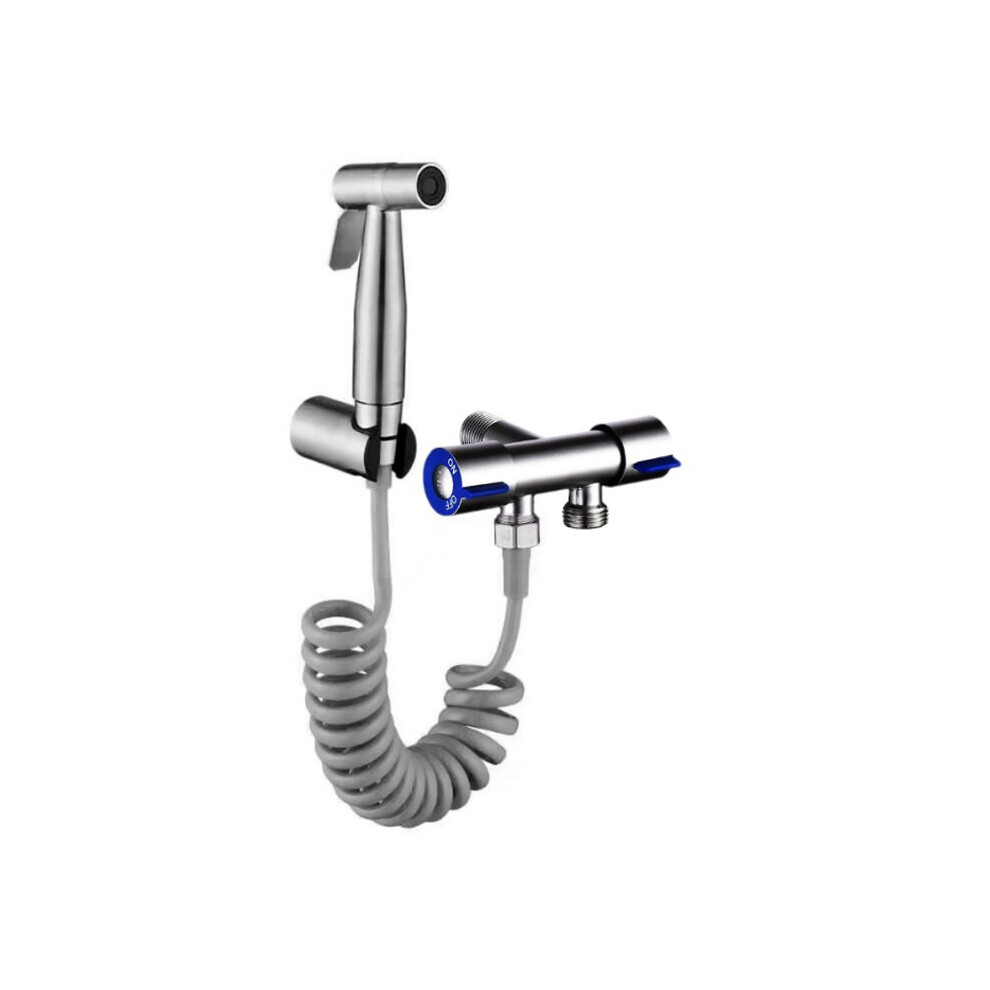 Stainless Steel Toilet Bidet Tap Hand Held Bathroom Sprayer Jet Set 791523231322