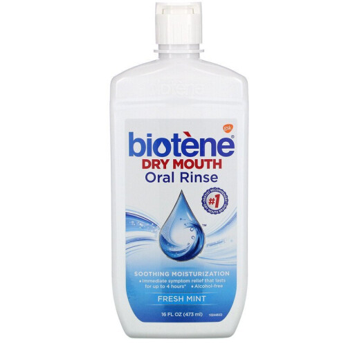 Biotene Στοματικό Διάλυμα για Ξηροστομία, Δροσερή Μέντα, 16 fl oz