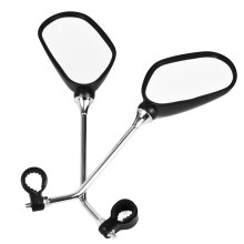 Bicycle Mirror Set Bike Mobility Scooter Handlebar Reflectors Pair