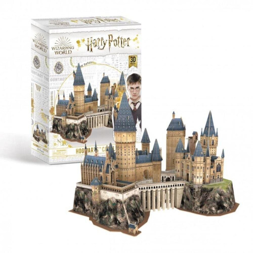 University Games - HOGWARTS CASTLE - Harry Potter 3D Puzzle - Board Game