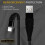 (Black, 2M) Heavy Duty iPhone Charger Cable for iphone 14 13 12 11 2