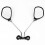 Bicycle Mirror Set Bike Mobility Scooter Handlebar Reflectors Pair 2