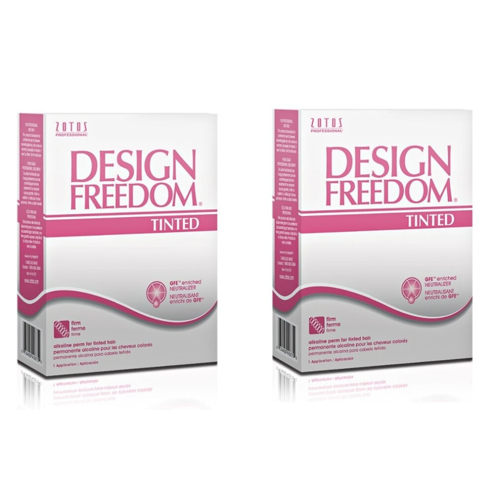 Zotos Professional (Zotos Design Freedom Tinted Perm - Pack Of 2) Zotos Design Freedom Tinted Perm