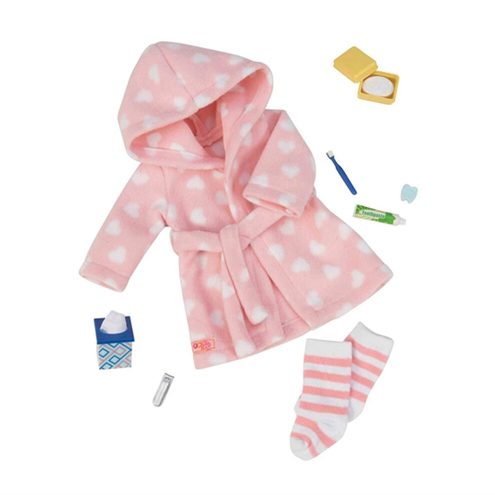 Our Generation Dolls Good Night Sleep Tight Dressing Gown Outfit 18 inch Doll