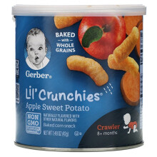 Gerber, Σνακ για Παιδί, Lil' Crunchies, Ψητά Σνακ από Κριθάρι, 8+ Μήνες, Ranch, 1.48 oz (42 g)
