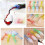 4Pc Multi-Coloured bottle Pourer & Stopper 1