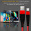 (2M, Red) Type-C USB Data & Fast Charging Cable for iPhone 16 and Samsung Galaxy New Series 2