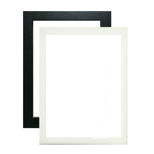(Black, 40x30cm) Photo frames Poster frames in Black White Colour 2
