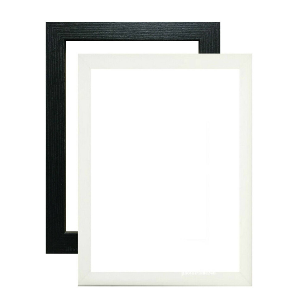 (White, 24x30cm ) Photo frames Poster frames in Black White Colour