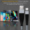 (3M, Grey) Type-C USB Data & Fast Charging Cable for iPhone 16 and Samsung Galaxy New Series 2