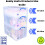 Really Useful Useful Box 84litre Plastic Storage Box Clear Complete Securing Handles 4