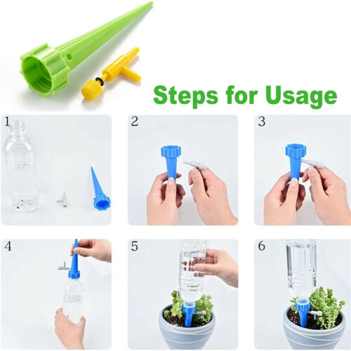 Ranpo 12PCS Automatic Watering Device Garden Plants Self Water Drip Irrigation System 2