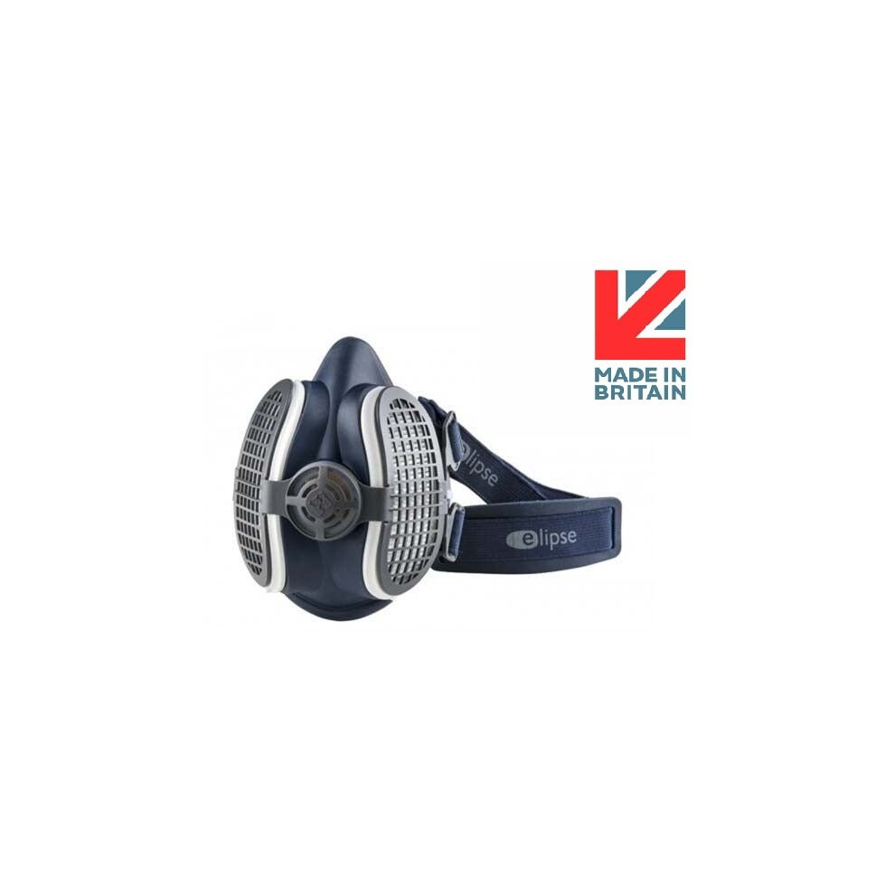 GVS Elipse SPR501P3 Reusable Half Mask With Filters Medium/Large, Made in the UK