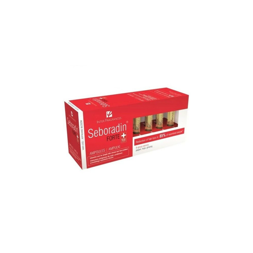 Seboradin Forte Ampoules Hair Loss Treatment Hari Growth 14X 5.5Ml