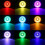 Dimmable Waterproof RGB LED PAR38 Light E27 15W Lamp 220V 3