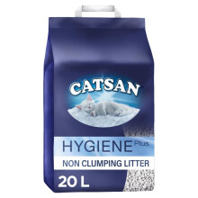 20L Catsan Hygiene Non Clumping Cat Litter 20 Litres (4 x 5 Litre) Kitten Litter