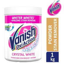 Vanish Oxi Action Pulver Stoff Erstaunlich Fleckentferner Kristallweiß 1kg