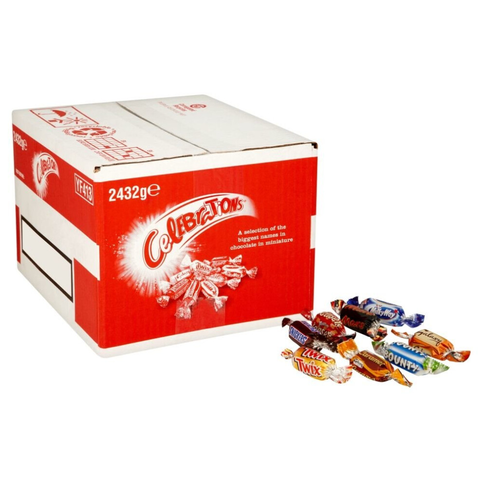 Bulk Box of 2.4kg Celebrations Chocolates