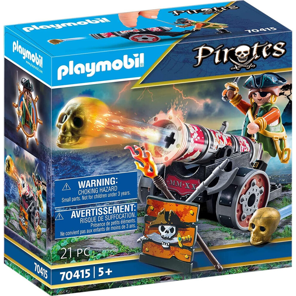 Playmobil 70415 Pirates Pirate With Cannon