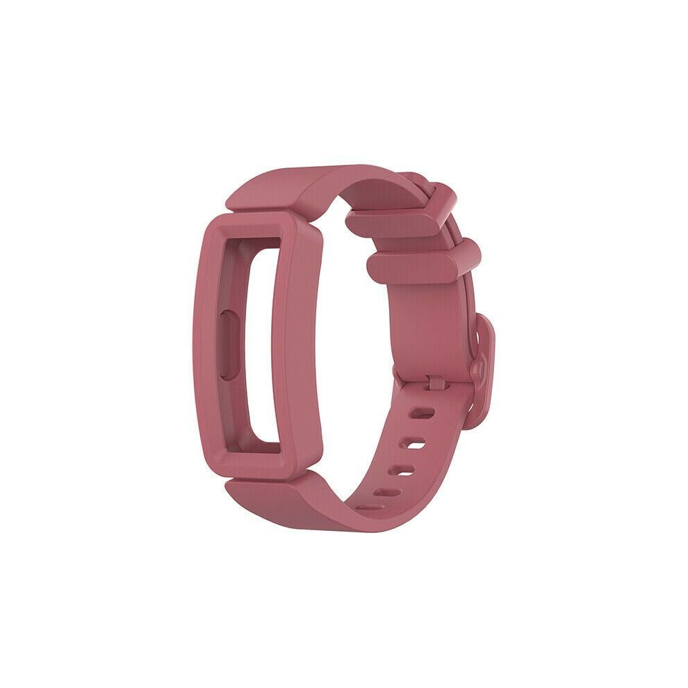 Replacement Silicone Band Strap Bracelet for Fitbit Ace 2/Inspire/Inspire HR[Watermelon Red]